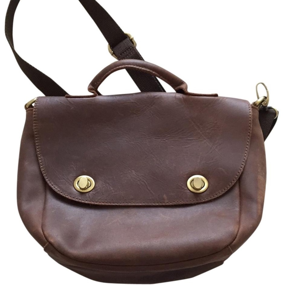 Jesslyn Blake Anthropologie Leather Satchel